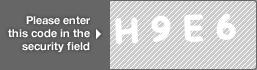 captcha code for visual authentication  letter H number 9 letter E number 6
