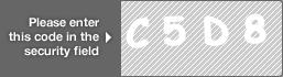 captcha code for visual authentication  letter C number 5 letter D number 8