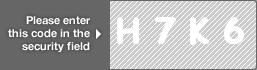 captcha code for visual authentication  letter H number 7 letter K number 6